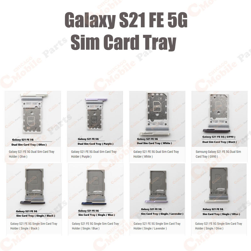 Samsung Galaxy S21 FE 5G Sim Card Tray (G990U / G990U1 ) | eBay