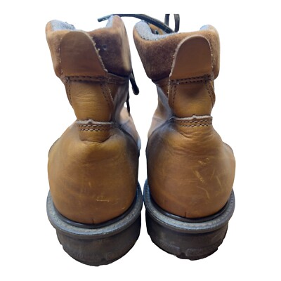 Wolverine wallabies with Vibram soles GUC size 12.5 Wolverine Durashocks Work Boots Vibram Soles Steel Toe Tan  main image 4