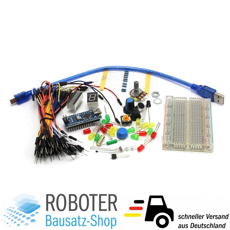 Arduino Nano Anfänger Starter Kit für kompakte Projekte DIY-Elektronik - Bild 2 von 2