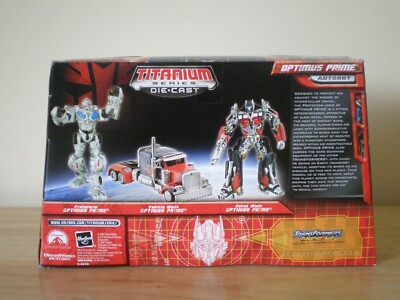 Transformers Movie 07 Titanium Series Optimus Prime 3pc Diecast