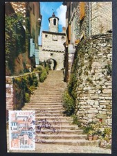 Carte Premier Jour 1980 Timbre N° 2081 Site Médiévale De Cordes