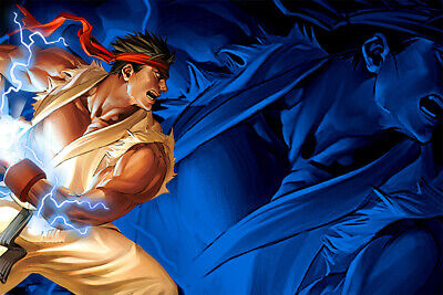 Ryu In-Game Image Hadoken, Images, Street Fighter II, Museum