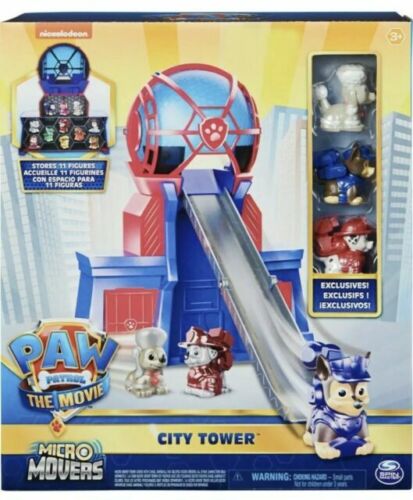 NEU PAW PATROL The Movie Micro Movers City Tower Spielset Nickelodeon - Bild 1 von 1