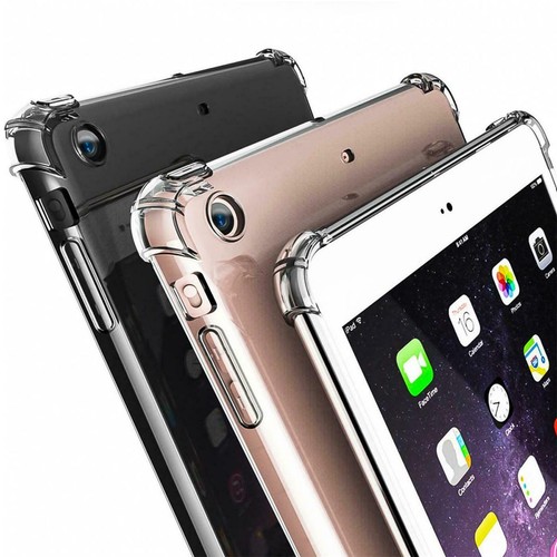 Schutzhülle für Apple iPad Hülle Silikon Slim Case Tasche 9H Glas Schutzfolie - Afbeelding 7 van 8