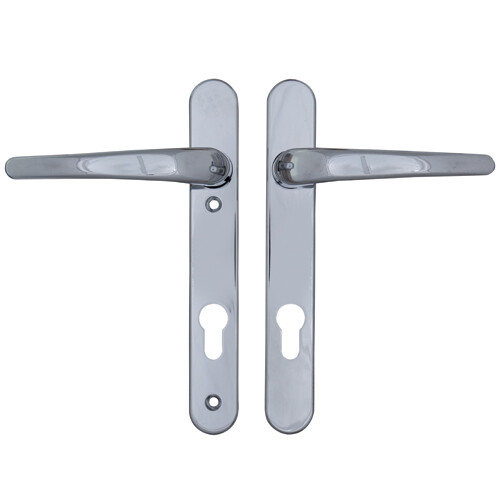Fab & Fix (Windsor) Lever / Lever 92mm PZ - Sprung - Polished Chrome - (8B115)