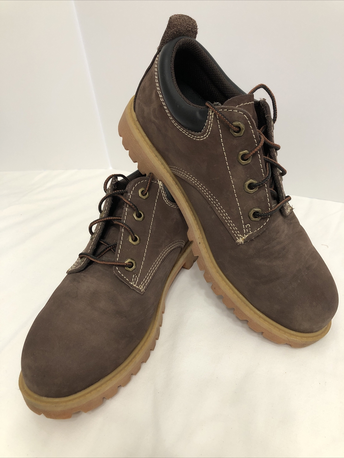 Jacata Men's Water Resistant Low Top Work Boot Shoes Rubber Sole Heavy