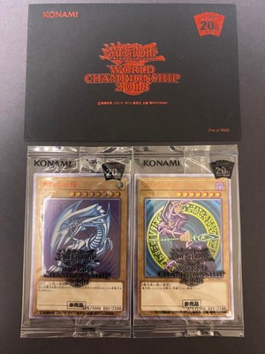 Yugioh WCS 2018 Blue-Eyes White Dragon/black magician Set of Yugioh WCS 2018 Blue-Eyes White Dragon/black magician Set of
