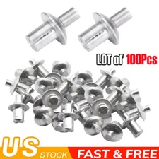 100PCS Aluminum Drive Rivets Blind Drive Rivet Expansion nail