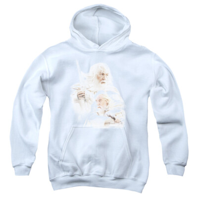 Lord Of The Rings ''Gandalf The White'' Pullover Hoodie or Long Sleeve T-Shirt