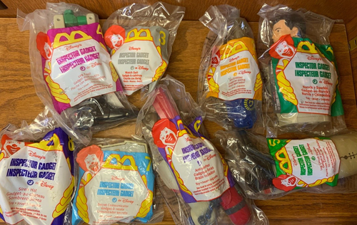 McDonald's Happy Meal Toy 1999 Inspector Gadget Set of 8 - Picture 1 of 3