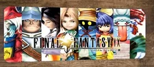 Final Fantasy 9 FFIX 4x12 Metal Wall Sign Decor Man Cave Game Room Garage Arcade