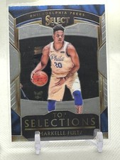 Markelle Fultz 2018-19 Panini Select #13 Top Selections Philadelphia 76ers RC