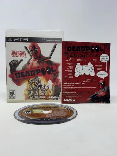Deadpool for Sony PlayStation 3 *PS3* Complete CIB - Tested - Ships Same Day