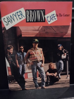 Sawyer Brown Songbook Cafe On The Corner Guitar Piano Country 1992 Brand New