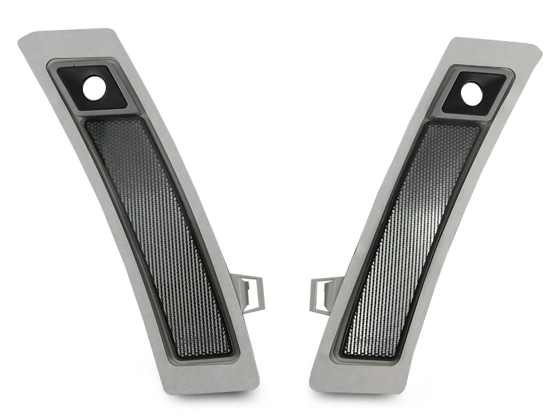 Smoke Bumper Reflector Side Marker Light For 11-13 BMW E70 X5 LCI w/ Side Camera Foto 2 de 4