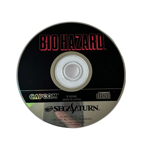 BIO HAZARD Sega Saturn Resident Evil From Japan | eBay