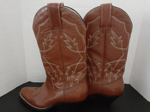 Montana 6D Women's Leather Cowboy Boots #7621 Mexico - Picture 2 of 13