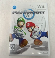 Case and Manual Only NO GAME Mario Kart Wii Nintendo Wii Authentic