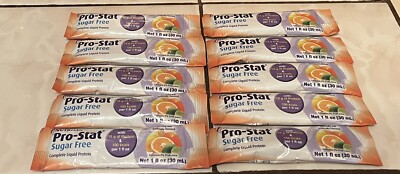Protein Supplement Pro-Stat  Sugar Free Citrus Splash Set of 10 Packets
