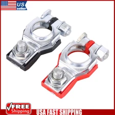 2X Durable Car Battery Connection Clip Clamp Car Battery Terminal Connectors