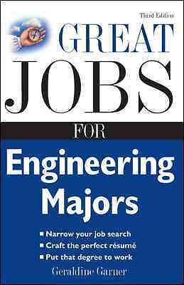 Great Jobs for Engineering Majors, Paperback by Garner, Geraldine, Brand New,...