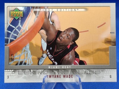 2007-08 Upper Deck First Edition Behind The Glass Dwyane Wade #BG-DW