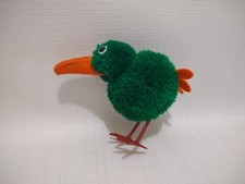 Steiff Venoruton Promo Green Raven Crow Bird Wool 1970 Advertising Woolie Scarce