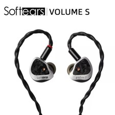 Softears Volume S Earphones 1DD 1Passive DD 2BA with 3.5mm/4.4mm Interchangeable
