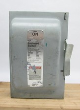 Siemens JN422 Safety Disconnect Switch 60A 240V 3PH Type 1 Fusible (100730)
