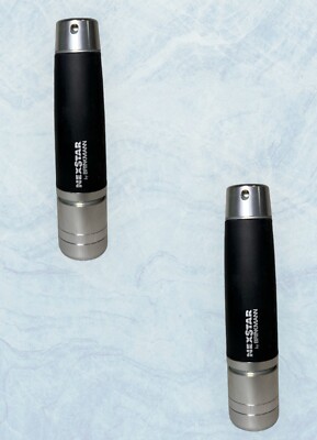 New Lot Of 2 Nexstar Brinkmann 7'' Flashlights Twist On/Off