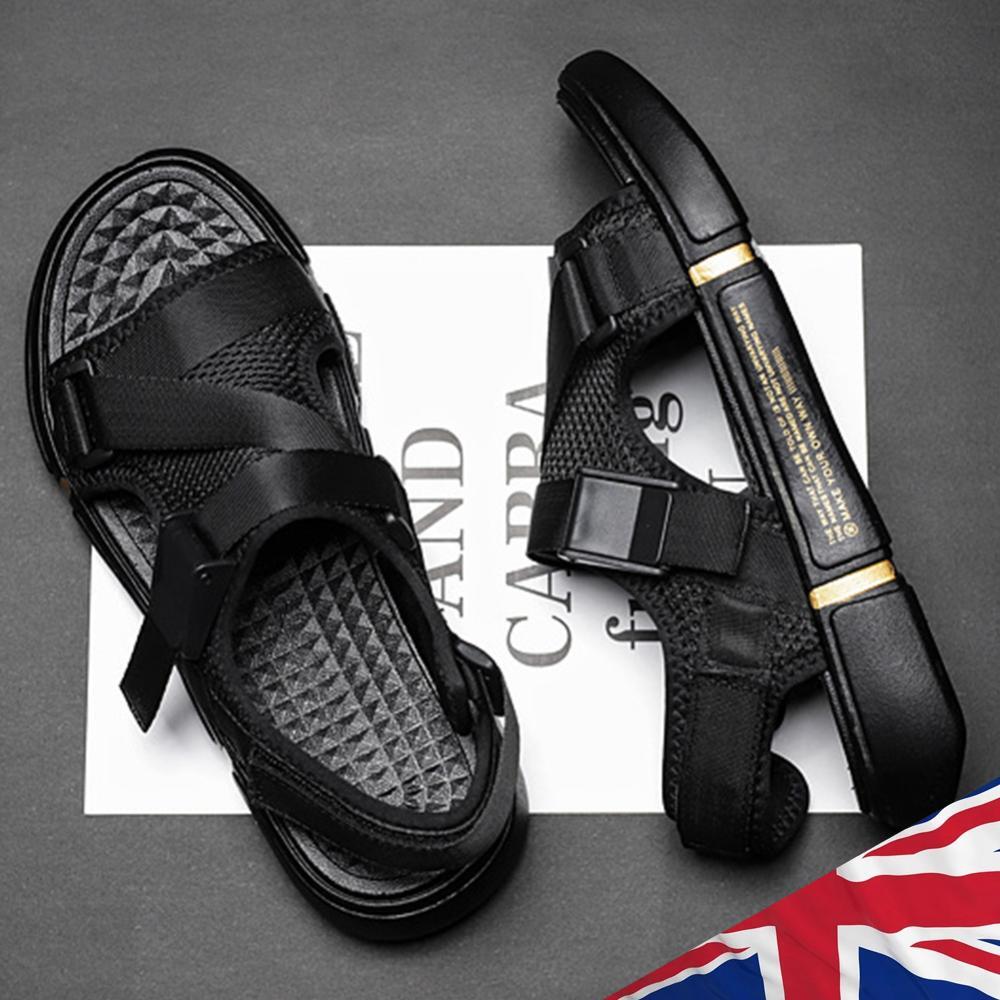 SAOLA Sandali sportivi casual sandali da spiaggia scarpe comode da acqua per donna uomo (nero 41)