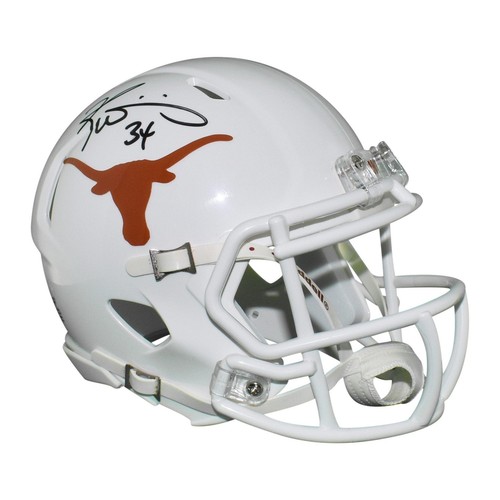 Ricky Williams Signed Texas Longhorns Speed Mini Football Helmet (JSA) - Picture 2 of 3