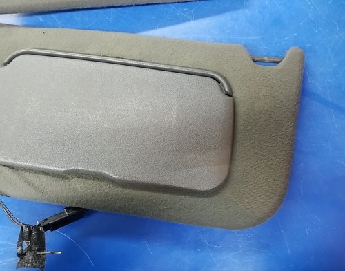 1992-1999 Pontiac Bonneville DK Gray Cloth LH Driver Side Sun Visor OEM - Picture 8 of 11