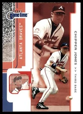 2001 Fleer Game Time #71 Chipper Jones