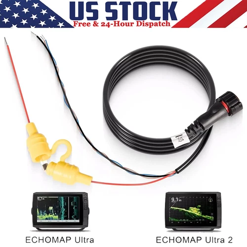 For Garmin EchoMAP Ultra 102sv 106sv 122sv 126sv Power/Data Cable 010-12938-00