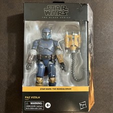 New In Box Star Wars The Black Series Paz Vizsla  The MANDALORIAN