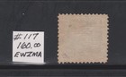#117 US Classic Stamp...High CV $160.00 low start — photo 2