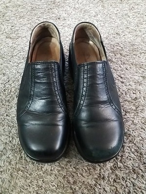 Dromedaris Women Shoe Falcon Size 8/8.5M EUR 39 Black Loafer Pro Work Pre-Owned