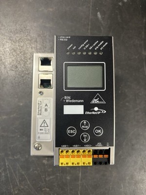 Bihl+Wiedemann BWU2381 AS-i 3.0 Gateway EtherNet/IP Modbus TCP 2-Master