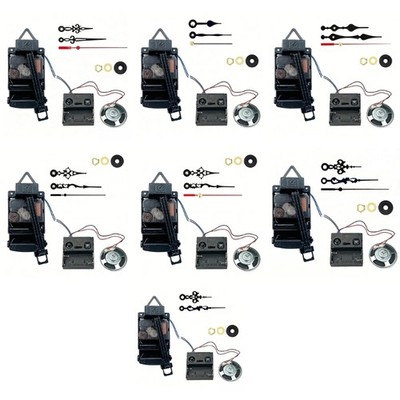 DIY Wall Pendulum Clock Repair Kits with Movement Music Chimes Box Replacement