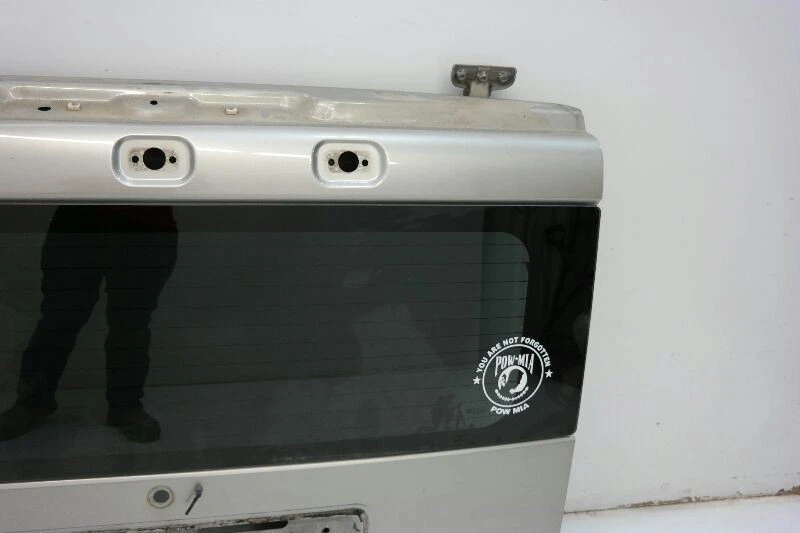 2003-2009 HUMMER H2 TAILGATE LIFTGATE TRUNK BACK DOOR SHELL W GLASS PEWTER  Foto 3 de 4