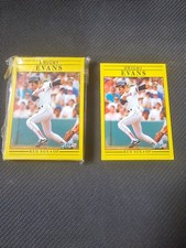 Lot Of 25 Cards. 1991 Fleer #93 Dwight Evans Baseball Card- Red Sox