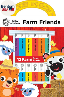 Baby Einstein - Farm Animals My First Library 12 Board Book Set - First Words, O