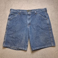 Mens Size 42 actual 44 LEE Carpenter Jean Shorts Workwear Outdoors Summer