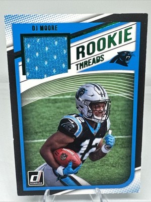 2018 Panini Donruss - Rookie Threads D.J. Moore #16 Red (MEM, RC)