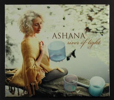 ASHANA - RIVER OF LIGHT CD Kundalini Yoga Mantras Crystal Singing Bowls New Age