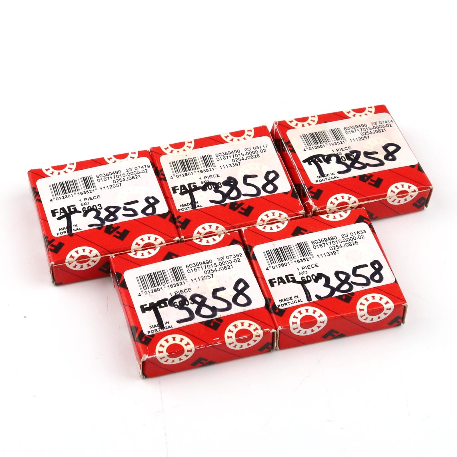 FAG Kugellager Rillenkugellager 6003 (5Stk.) OVP