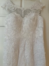 Wedding Dress Lacey Brand New No Tags Size 4, could fit 6 or 2 