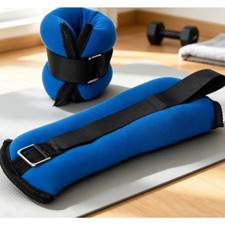 2LB Pair Ankle Wrist Weights 1LB Each Exercise Fitness Training