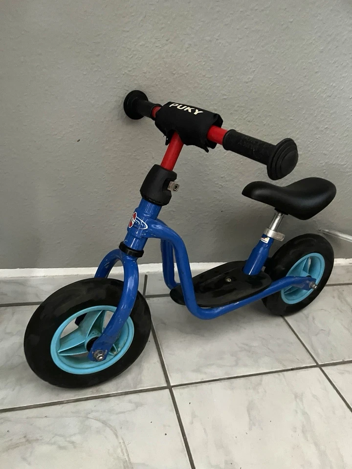 PUKY Blau rotes Laufrad LRM 8 Zoll ab 2 Jahren - Bild 4 von 4